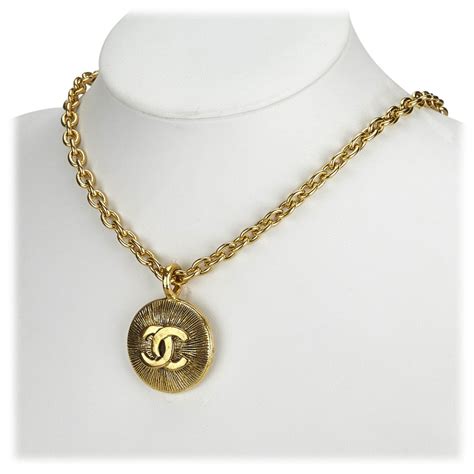 chanel gold belt necklace|vintage chanel necklaces for sale.